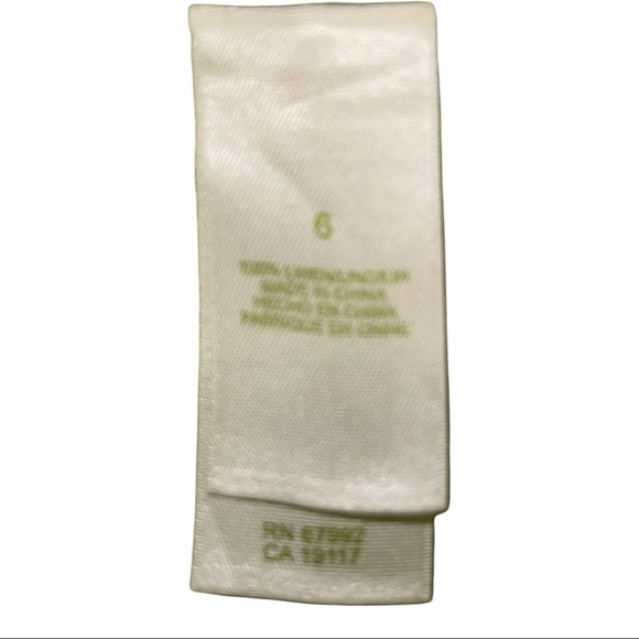 Sigrid Olsen 100% Linen Woman Pants Size 6 - Picture 5 of 5